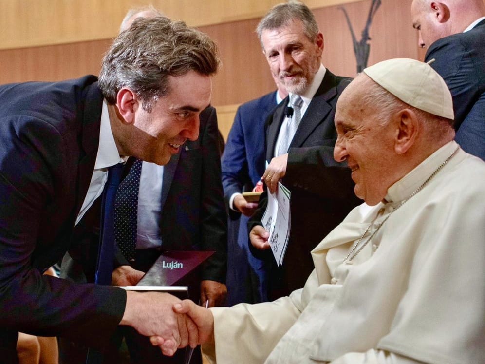Boto participó del encuentro Scholas Occurrentes junto al Papa Francisco