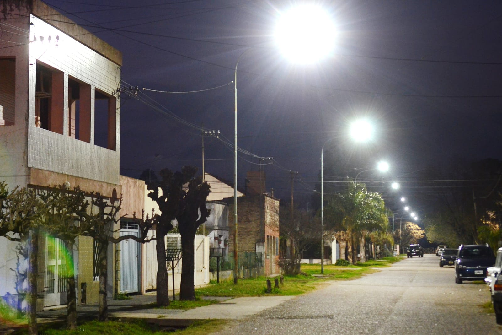 Nueva iluminación LED en barrio Loreto