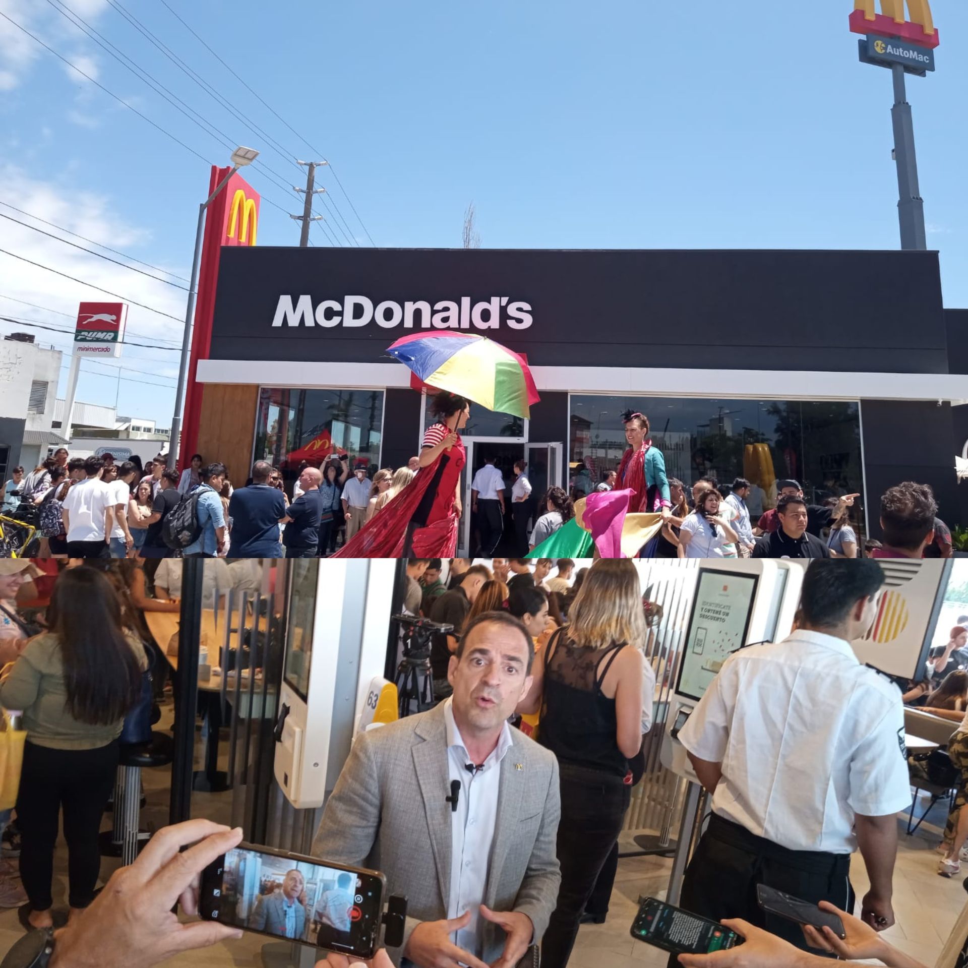 Inauguraron un McDonald’s en General Rodríguez