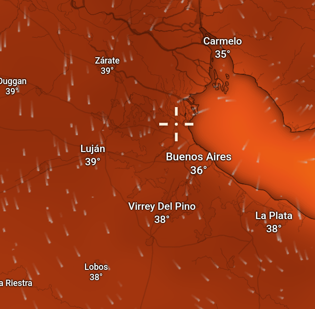 Se viene una fuerte ola de calor a Luján