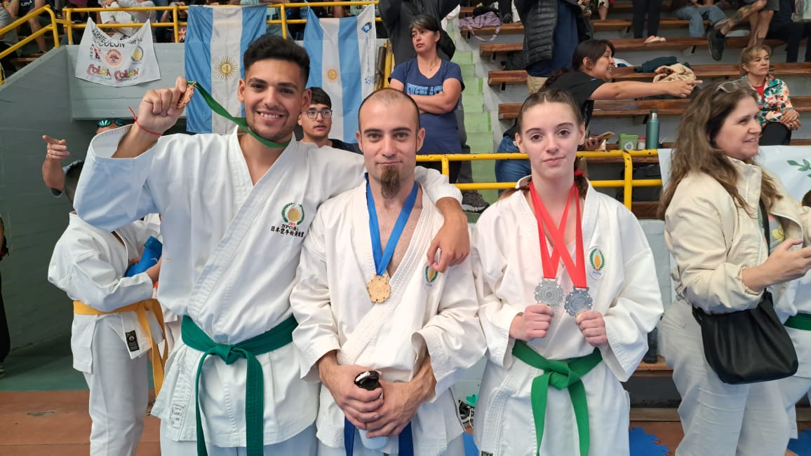 Lujanenses brillaron en Campeonato Nacional de Karate JKS