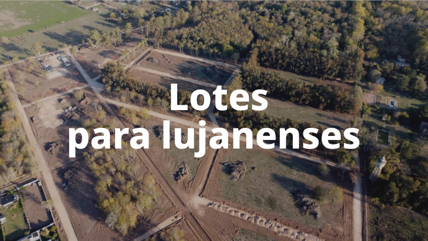 Boto y la Secretaría de Integración Socio Urbana firmaron un convenio para continuar con el proyecto de Lotes para Lujanenses