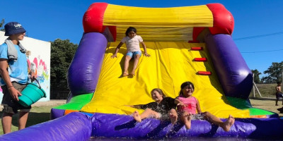 Lujan al Sol: el Parque Acuático itinerante llega a Olivera y Open Door