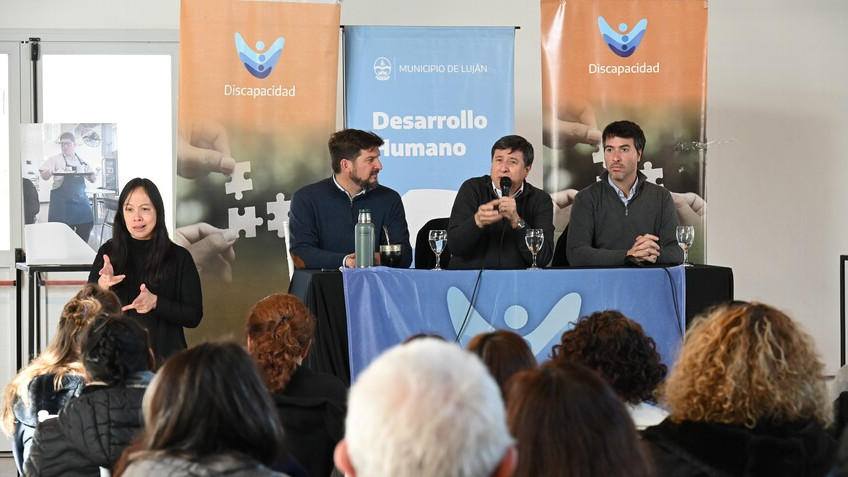 Luján: Se realizó la jornada “La inclusión también es una batalla cultural”