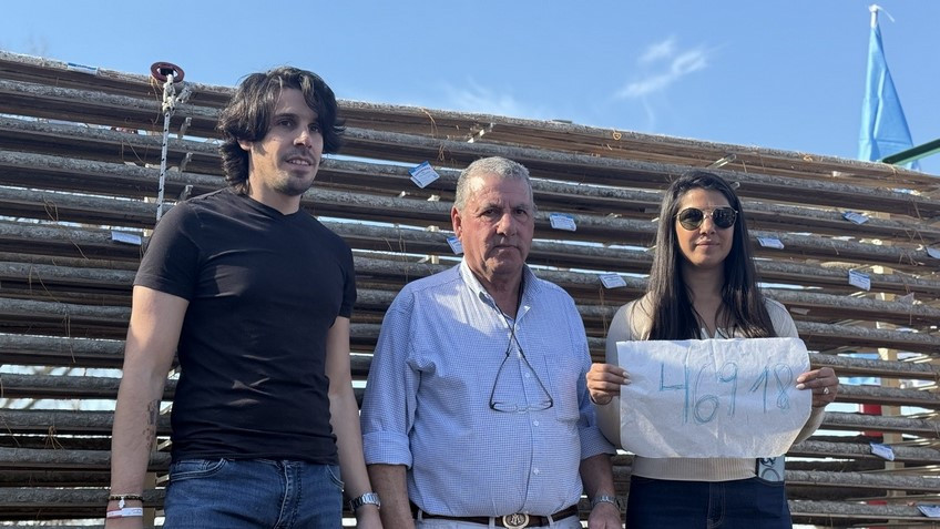 San Andres de Giles: Una gran Fiesta, miles de personas y récord nacional con el Salame más Largo