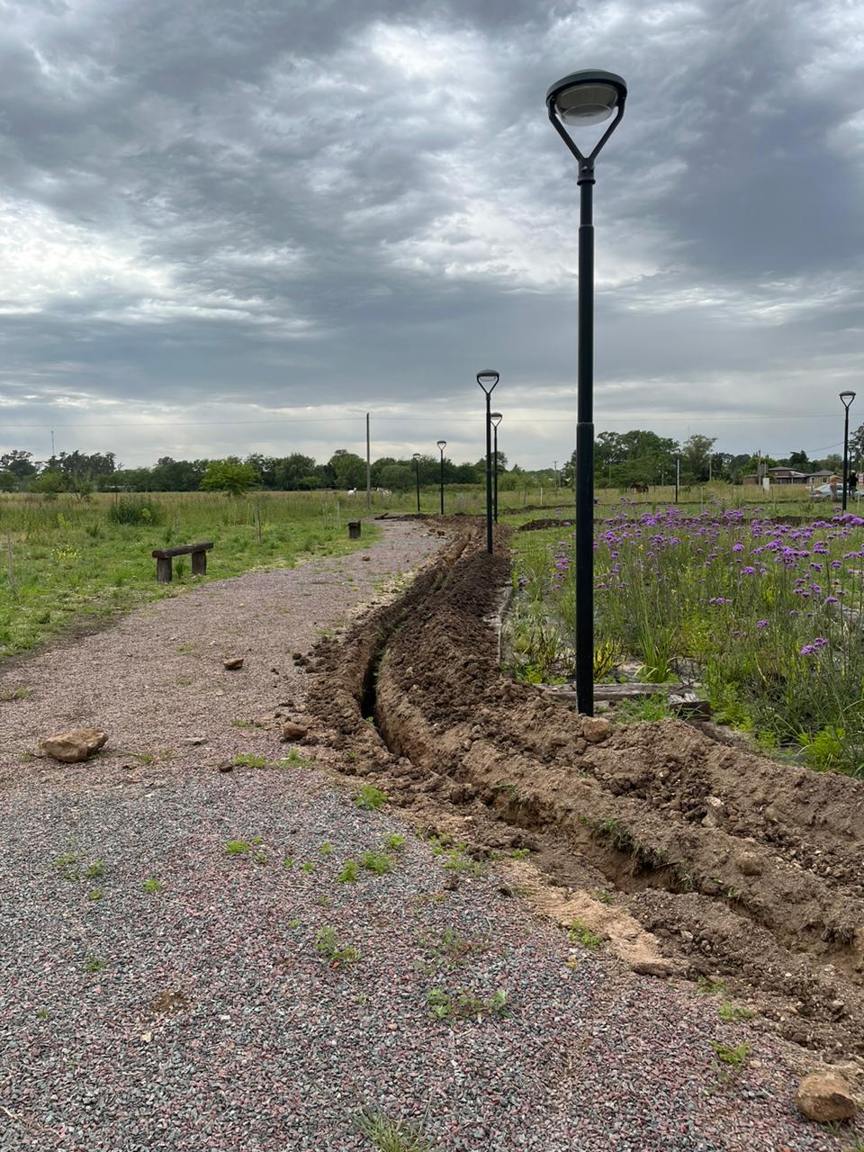 Suipacha: Obras. Espacios verdes y el encuentro comunitario como valor