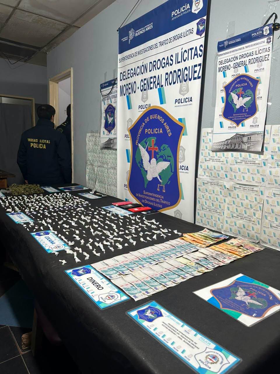 General Rodríguez: desbaratan una banda narco que operaba en Parque Granaderos