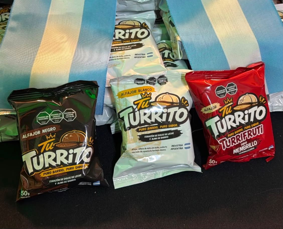 Presentaron “Tu Turrito”, el nuevo alfajor con identidad bien de barrio