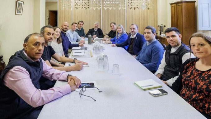 Luján puso en marcha la mesa de coordinación para la visita apostólica del Papa León XIV