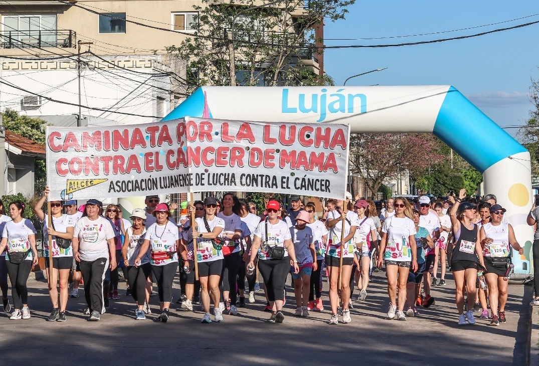 Luján: Todo listo para la 19ª edición de la Caminata “Prevenir es Vivir” en el marco de Octubre Rosa